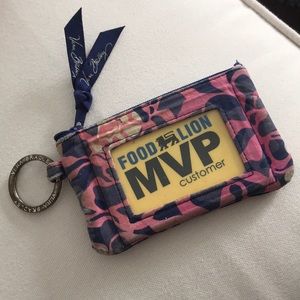 Vera Bradley Iconic Zip ID Case